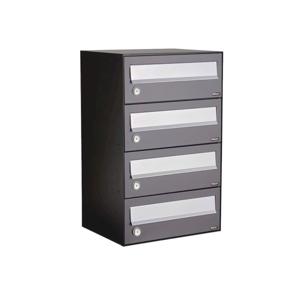 Allux Hive Set 1-Breed, 4-Hoog Antraciet - 40030065_1x4