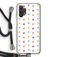 Bollen: Samsung Galaxy A32 5G Transparant Hoesje met koord