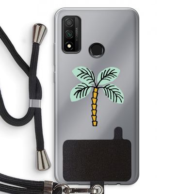 Palmboom: Huawei P Smart (2020) Transparant Hoesje met koord