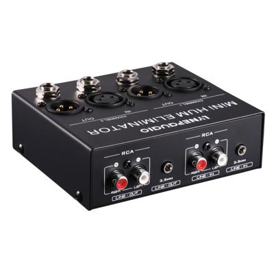 LINEPAUDIO B890 huidige zoemen ruis onderdrukker (zwart)