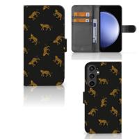Telefoonhoesje | Met pasjeshouder | voor Samsung Galaxy S23 FE Leopards