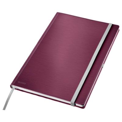 Leitz 44761028 Notitieboek Geruit Granaatrood Aantal paginas: 80 DIN A4
