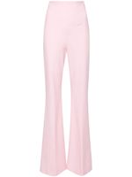 Sportmax pantalon évasé Olea à taille haute - Rose - thumbnail