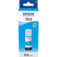 Epson C13T00P240 104 EcoTank Navulinkt Origineel Epson Cyaan 65 ml Epson C13T00P240 104 EcoTank Navulinkt Origineel Epson Cyaan 65 ml