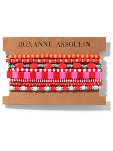 Roxanne Assoulin lot de bracelets Color Therapy® - Rouge