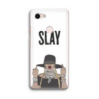 Slay All Day: Google Pixel 3 Transparant Hoesje