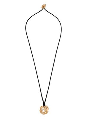 De Grisogono collier à pendentif en or rose 18ct à ornements en diamant