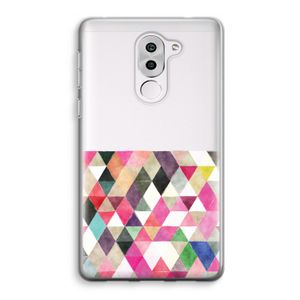Gekleurde driehoekjes: Honor 6X Transparant Hoesje
