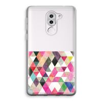 Gekleurde driehoekjes: Honor 6X Transparant Hoesje