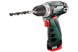 Metabo BS Basic Accu-Boorschroefmachine | 12V | 2X2 Ah Li-Power | Lader LC 12 | In kunststof koffer - 600984500