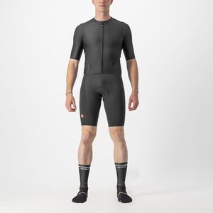 Castelli Sanremo RC speedsuit korte mouw zwart heren L