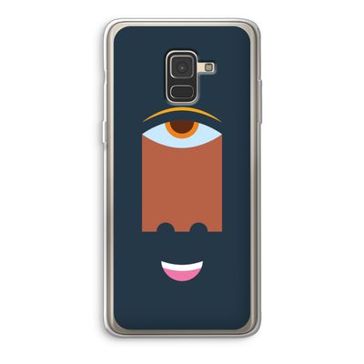 Mono M: Samsung Galaxy A8 (2018) Transparant Hoesje