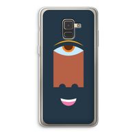 Mono M: Samsung Galaxy A8 (2018) Transparant Hoesje