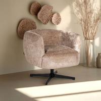 Richmond Draaifauteuil 'Estelle' Sheep, kleur Naturel Richmond Draaifauteuil 'Estelle' Sheep, kleur Naturel