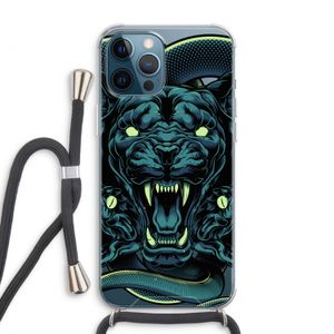 Cougar and Vipers: iPhone 12 Pro Max Transparant Hoesje met koord