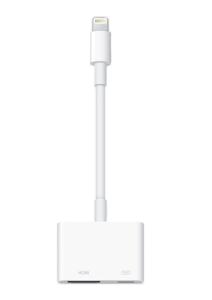 Apple Apple iPad/iPhone/iPod Adapter [1x Apple dock-stekker Lightning - 1x HDMI-bus] 0.10 m Wit