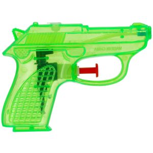 Waterpistool Splash Gun - klein model - 12 cm - groen