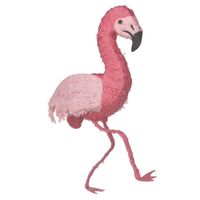 Roze flamingo pinata 37 cm   -