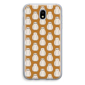 Uilen: Samsung Galaxy J5 (2017) Transparant Hoesje