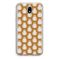 Uilen: Samsung Galaxy J5 (2017) Transparant Hoesje