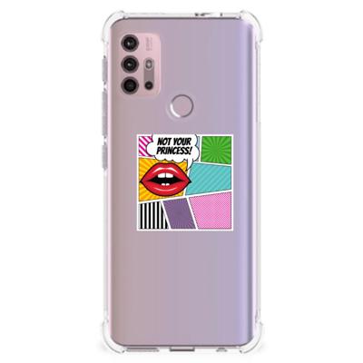 Motorola Moto G30 | G20 | G10 Anti Shock Bumper Case Popart Princess Motorola Moto G30 | G20 | G10 Anti Shock Bumper Case Popart Princess