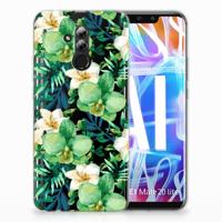 Huawei Mate 20 Lite | TPU Case | Orchidee Groen