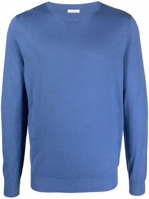 Malo pull à bords nervurés - Bleu