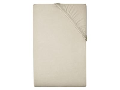 LIVARNO Jersey hoeslaken 140-160 x 200 cm (Beige)