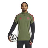 adidas Bayern München Trainingstrui 1/4-Zip Europees 2025-2026 Groen Rood Zwart