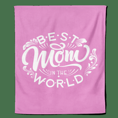 Fleecedeken Moederdag - Best Mom - Pillow Buddies