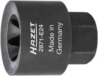 HAZET Remzadel dopsleutel 2871-E24 · 22 mm buitenzeskant · Buiten-TORX®-profiel · SW E24