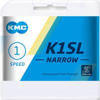 KMC Ketting 1/2-3/32 100 K1SL Narrow Silver - thumbnail
