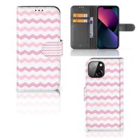 iPhone 13 Mini | Telefoon Hoesje | Waves Roze
