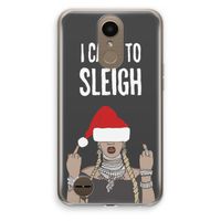 Came To Sleigh: LG K10 (2017) Transparant Hoesje