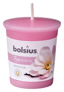 Votive 53/45 rond True Scents Magnolia - Bolsius