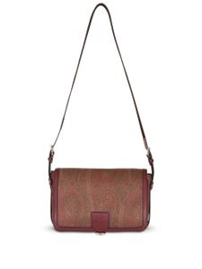 ETRO sac porté épaule à motif cachemire - Marron