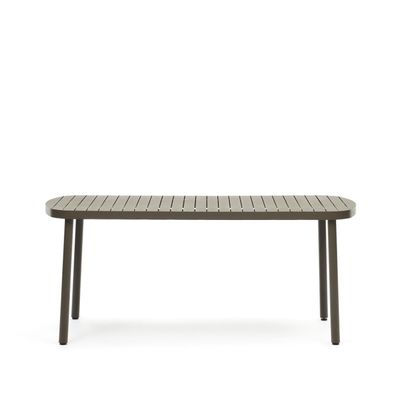 Kave Home Joncols tuintafel 180x90 cm Groen