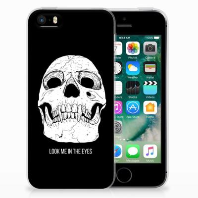 Silicone Back Case Apple iPhone SE | 5S Skull Eyes Silicone Back Case Apple iPhone SE | 5S Skull Eyes