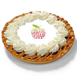 Kersenrastervlaai "Dag van de leraar"