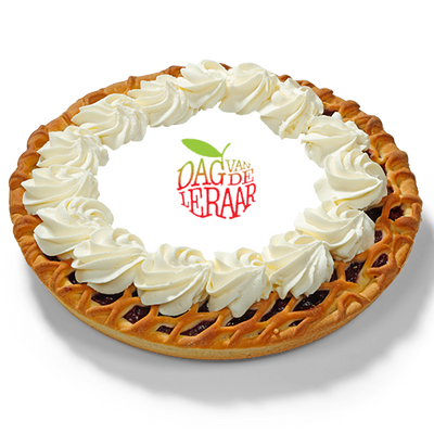 Kersenrastervlaai "Dag van de leraar"