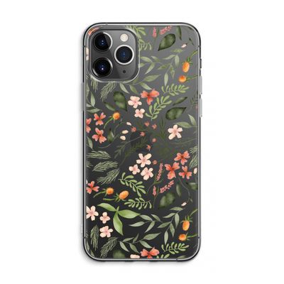 Sweet little flowers: iPhone 11 Pro Max Transparant Hoesje