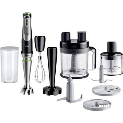 Braun MQ 9187XLI Staafmixer 1200 W Zwart