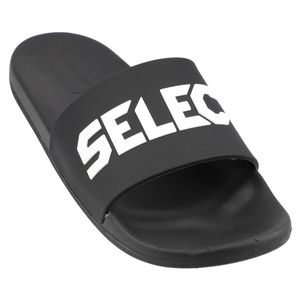 Select Badslippers - Zwart/Wit