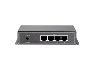 LevelOne GEP-0521 netwerk-switch Unmanaged Gigabit Ethernet (10/100/1000) Power over Ethernet (PoE) Grijs