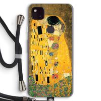 Der Kuss: Pixel 4a 5G Transparant Hoesje met koord