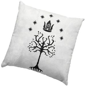 SD Toys Lord of the Rings: White Tree of Gondor Square Cushion kussen