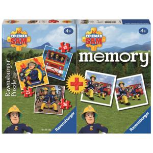 Ravensburger Brandweerman Sam 3-in-1 puzzel met memory - 25/36/49 stukjes