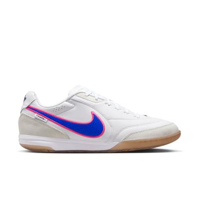 Nike Tiempo Street Gato Straatvoetbalschoenen Wit Blauw Felroze