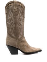 Sonora bottes d'inspiration western Santa Fe 60 mm - Vert