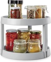 Tomado-Metaltex giro 2 draaiend kruidenrek 28x21cm 2 etages Tomado-Metaltex giro 2 draaiend kruidenrek 28x21cm 2 etages